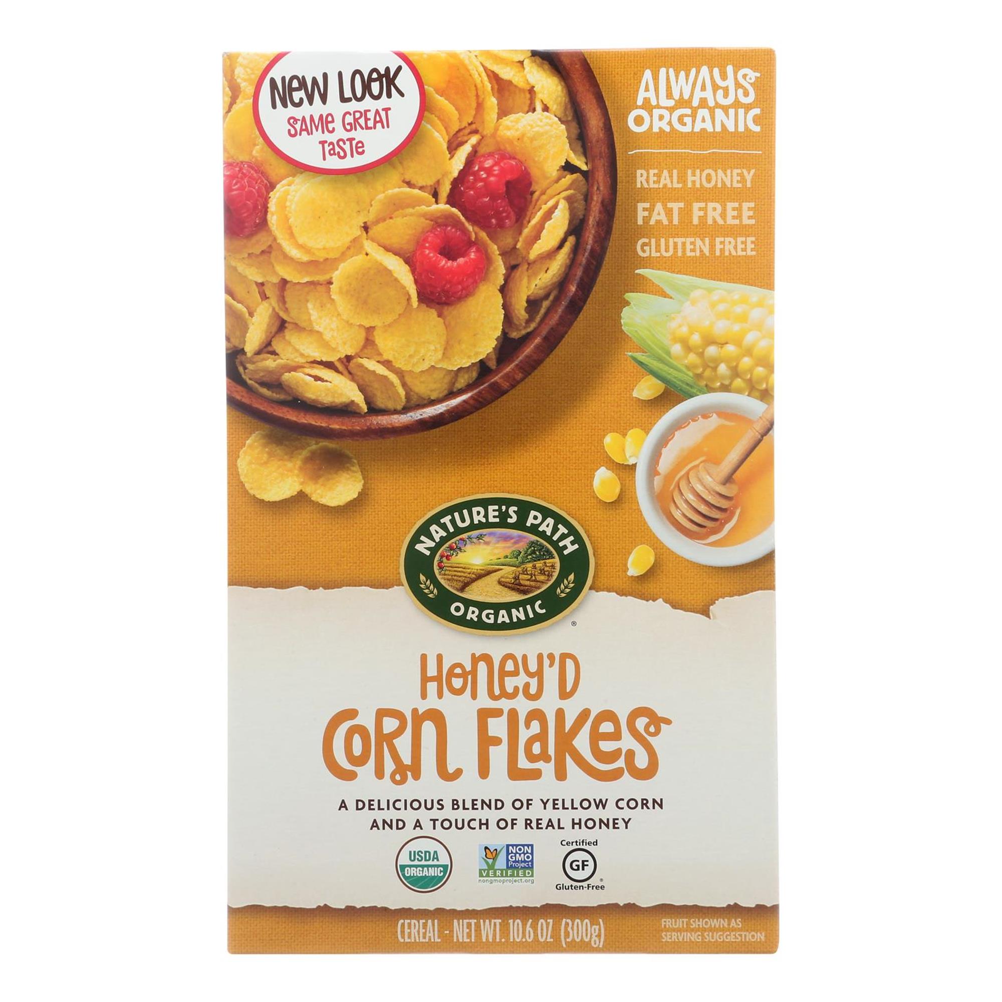 (12 Pack) Nature'S Path Honey’D Corn Flakes Cereal, 10.6 Oz