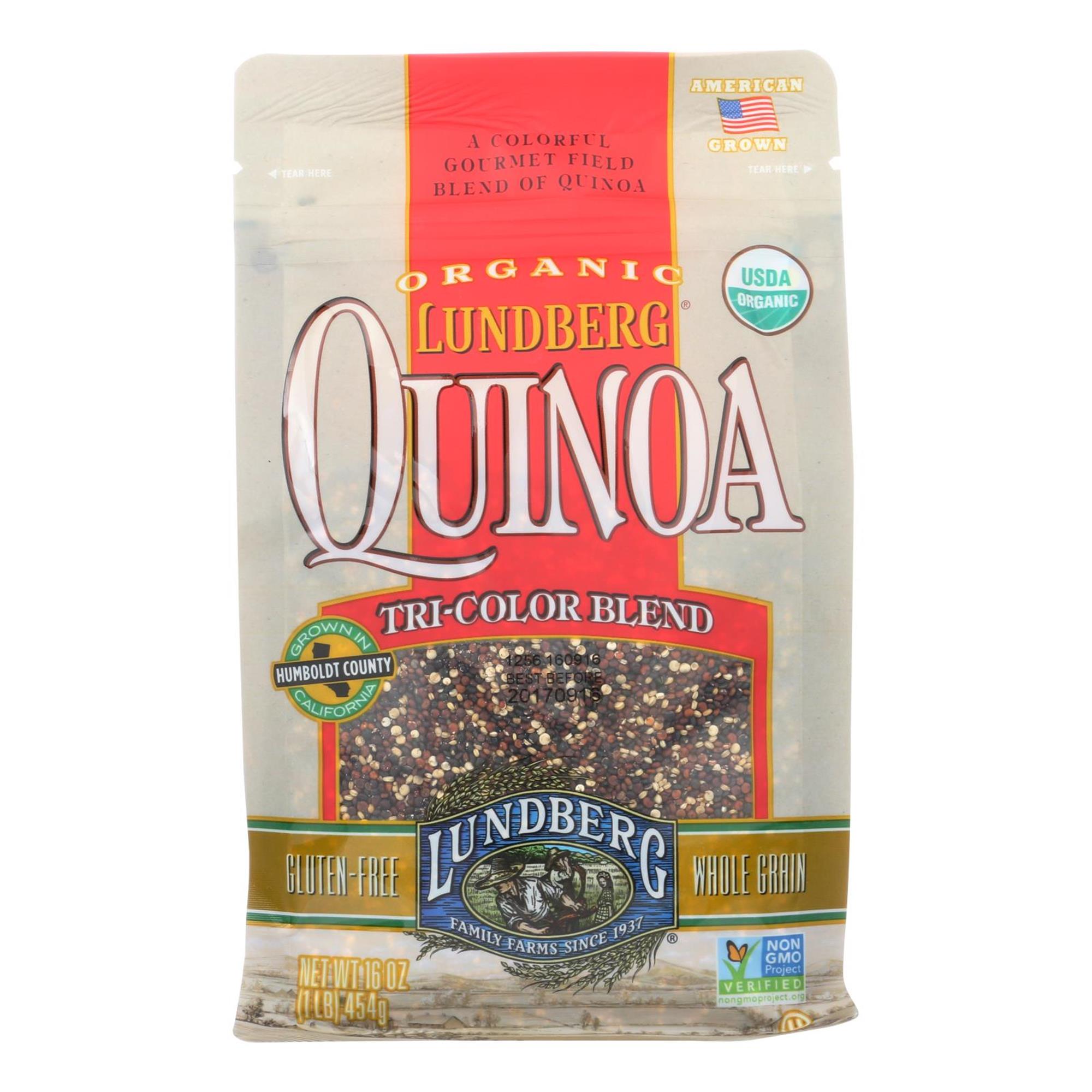 (6 Pack) Lundberg Family Farms Organic Quinoa, 1 Lb