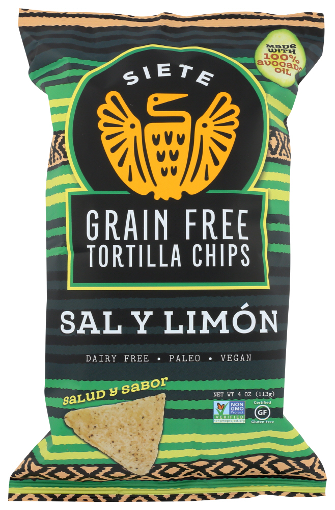 (12 Pack) Siete Tortilla Chips , 4 Oz