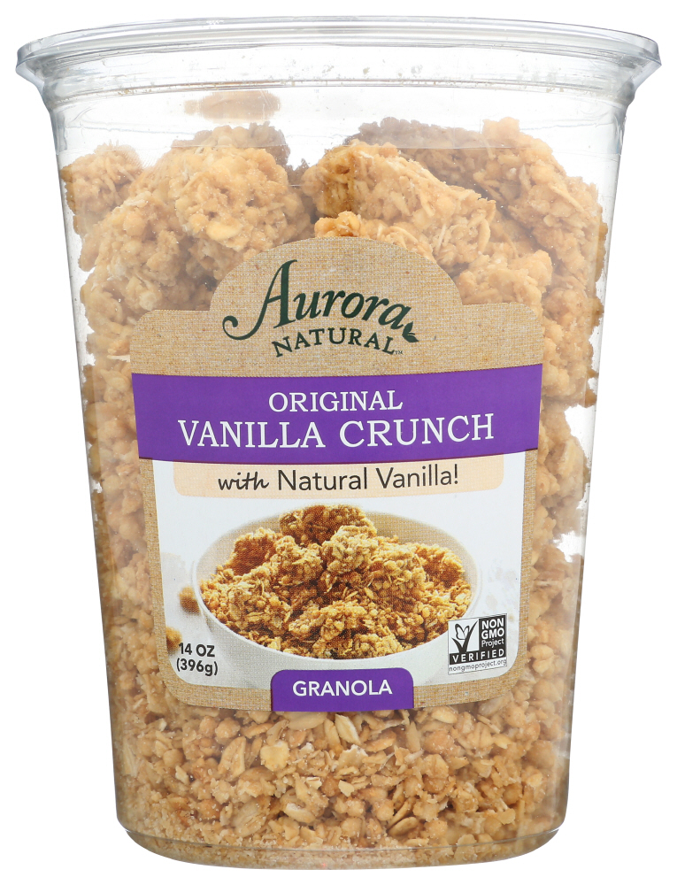 (12 Pack) Aurora Natural Products Vanilla Crunch Granola, 14 Oz.