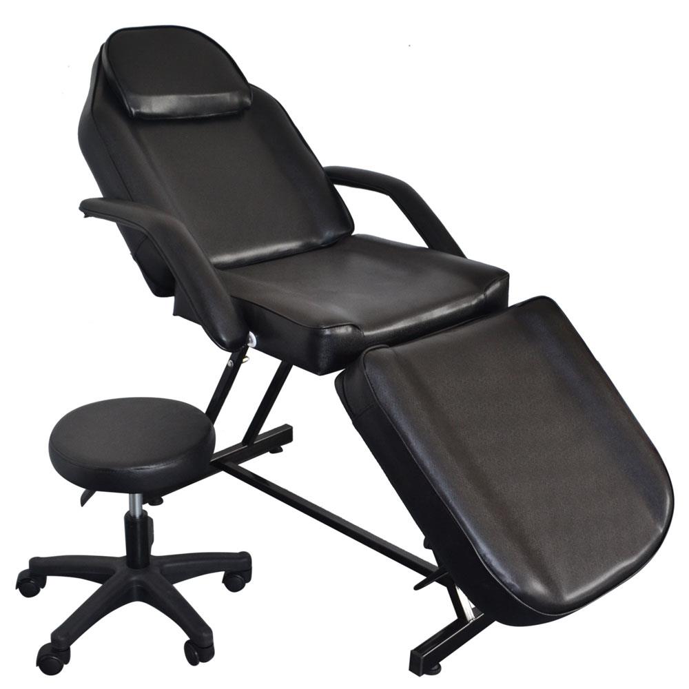 Zimtown 73" L Portable Adjustable Tattoo Chair, Massage Table Chair Bed