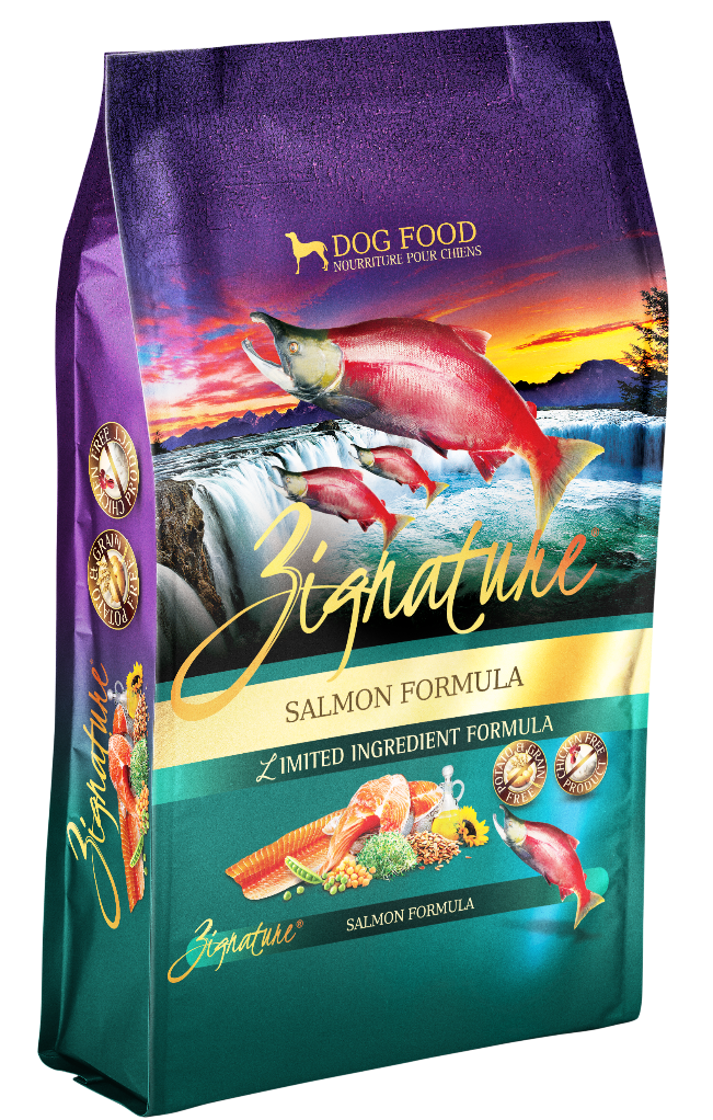 Zignature Limited Ingredient Grain-Free Salmon Formula Dry Dog Food, 27 Lb