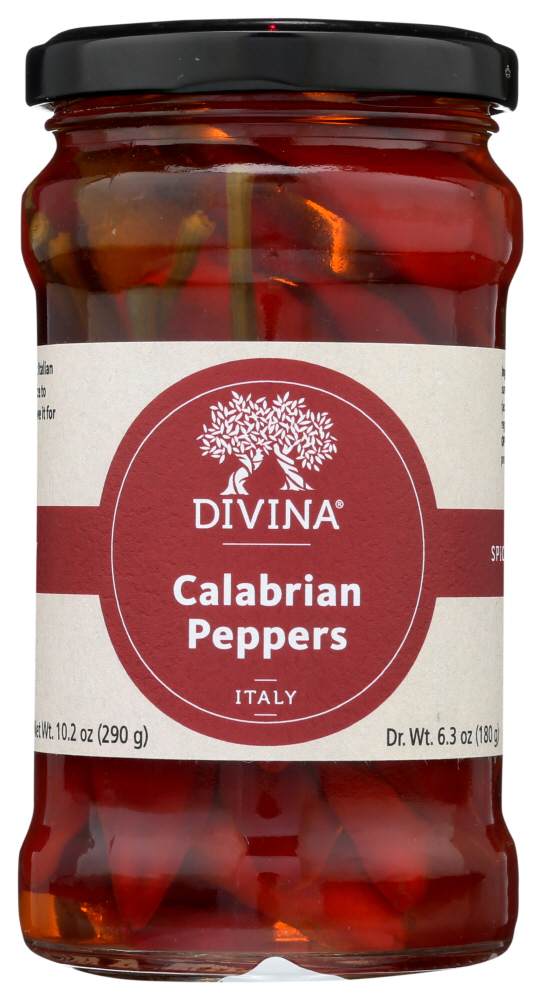 (6 Pack) Divina Calabrian Pepper, 9.2 Oz