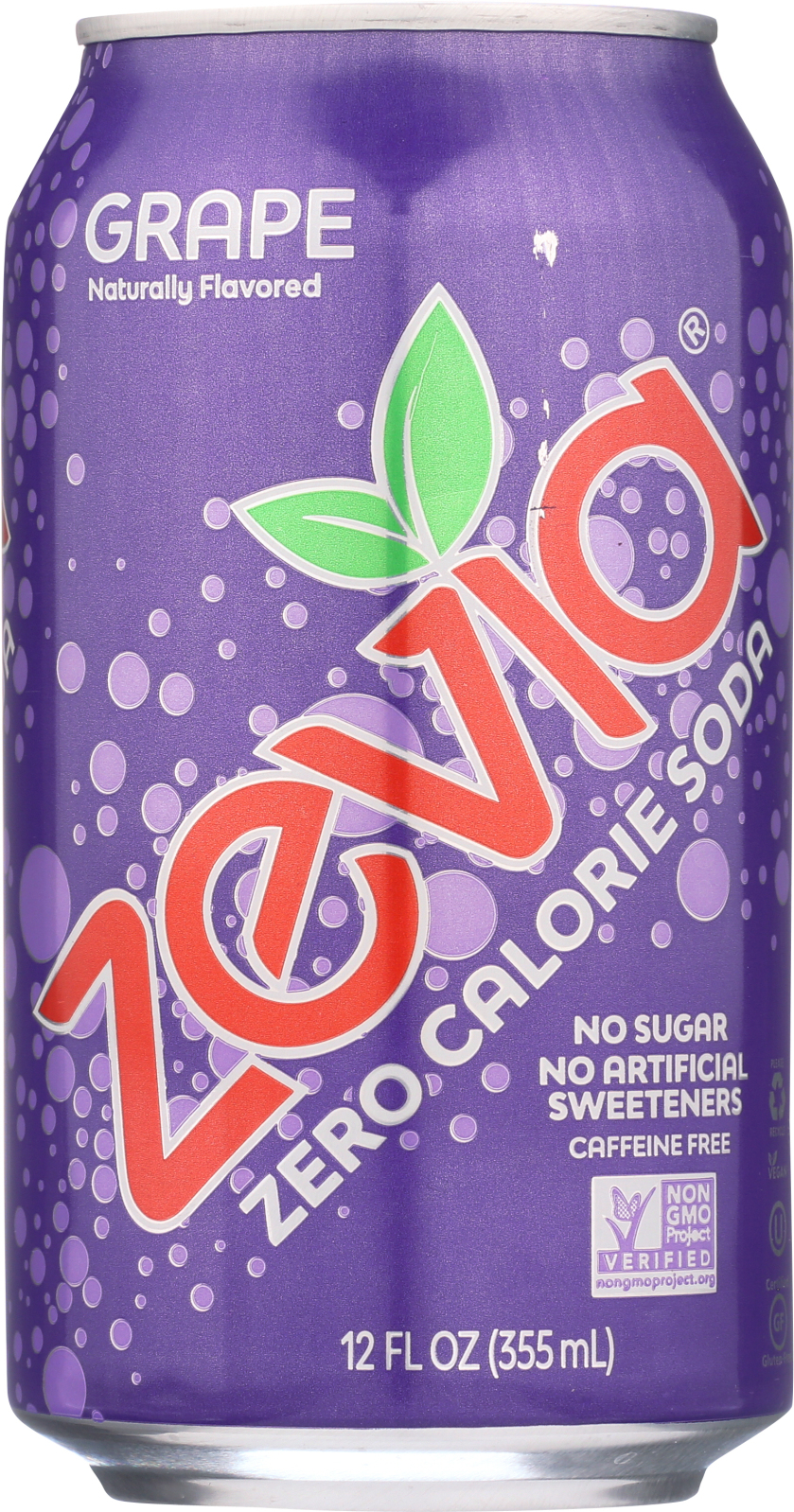ZEVIA SODA GRAPE 6 PACK 72 FL OZ