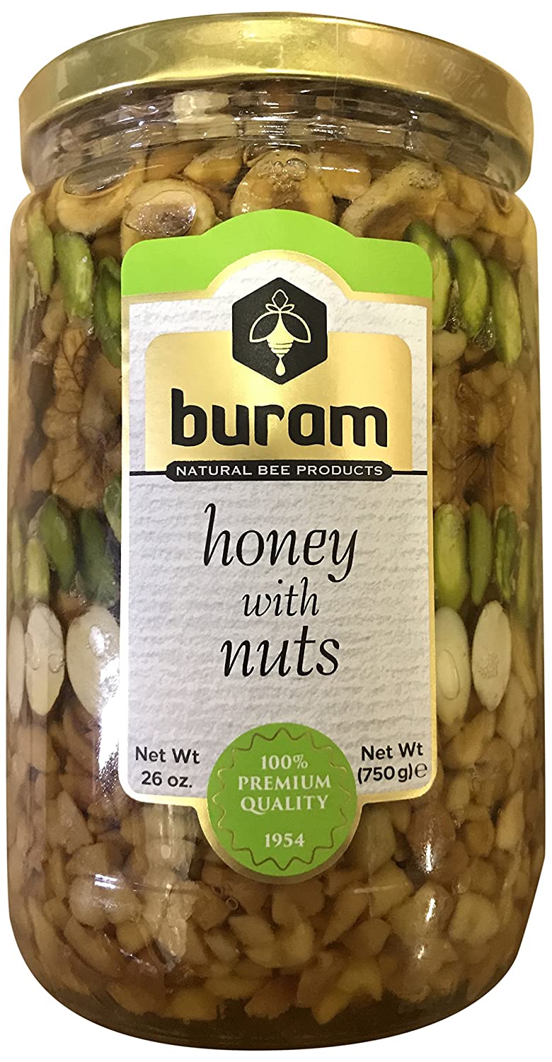 Ziyad Buram Honey with Nuts, 26.47 Ounce