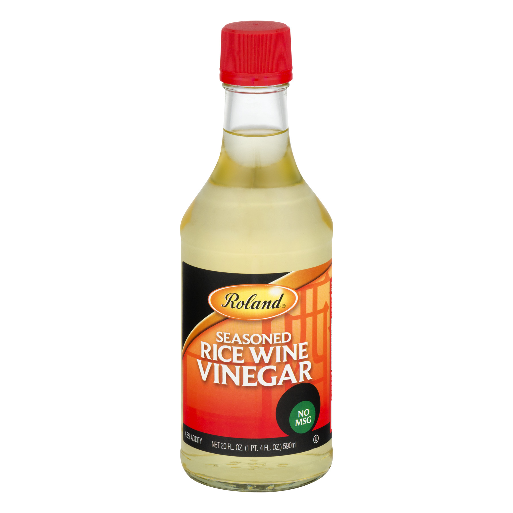 (12 Pack) Roland Seasoned Rice Wine Vinegar, 20.0 FL OZ