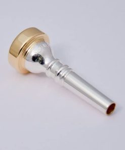 B00E40LVNC 24K Gold Rim & Cup Bach Cornet Mouthpiece, 5C