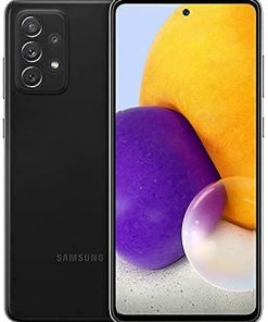B093JZX4W3 Samsung Galaxy A72 A725F-DS 4G Dual 256GB 8GB RAM Factory Unlocked (GSM Only | No CDMA - not Compatible with Verizon/Sprint) International Version - Awesome Black