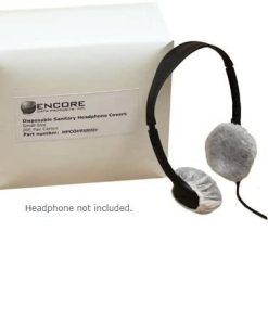 B00EZWK6AI Disposable Sanitary Headphone Covers for On-ear Headphones Carton of 250 Pair (500 pcs.)