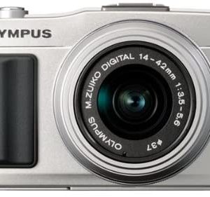 B0096WDCC6 Olympus E-PM2 Mirrorless Digital Camera with 14-42mm Lens (Silver) (Old Model)