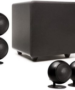 B005OCU7U2 Orb Audio 5.1 People's Choice Home Theater Speaker System in Metallic Black