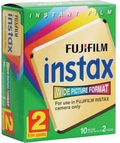 B007I6FCWA Fuji Wide Instant Color Film Instax for 200/210 Cameras - 4 Twin Packs - 80 Prints