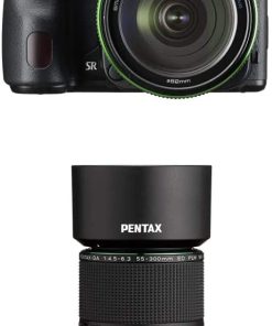 B0917C9KWG K-70 (Black) w/DA 18-135mm WR KIT with HD Pentax-55-300mm F4.5-6.3 ED PLM WR RE