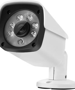 B0948QZ6Y4 Old House Support Night Vision (Black), 3.6mm Lens 1500 TVL CCTV DVR Surveillance System IP66 Weatherproof Indoor Security Bullet Camera with 6 LED Array (Color : White)