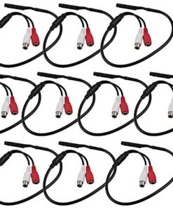 B007PSSSBS RioRand 10 Pcs. Cctv Microphone for Security Camera