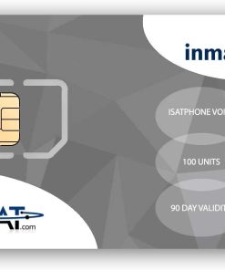 B00N95H4SO Inmarsat IsatPhone Prepaid SIM Card with 100 Units (67 Minutes)