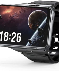 B092R6SZ85 Sudroid Smart Watch Compatible with iPhone and Android Phones, 4G LTE Android Smartwatch, 2.88" HD Touch Screen, 4GB+64GB 13MP+5MP Phone Andriod Watch, IP67 Waterproof Smartwatch for Men Women