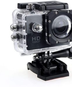 B092SDLNT4 erfgh Sports DV Camcorder Outdoor Mini HD Digital Waterproof Camera(Color:Black)