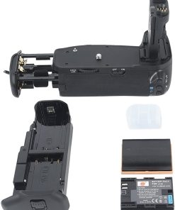 B00PBY6KPO DSTE Replacement for Pro BG-E9 BGE9 Vertical Battery Grip + 2X LP-E6 LP-E6N Compatible Canon EOS 60D 60Da SLR Digital Camera