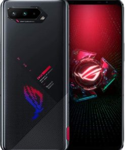 B093CT5D77 Asus ROG Phone 5 ZS673KS / I005DA 5G Dual 256GB 12GB RAM Factory Unlocked (GSM Only | No CDMA - not Compatible with Verizon/Sprint) Tencent Games Google Play Installed - Phantom Black