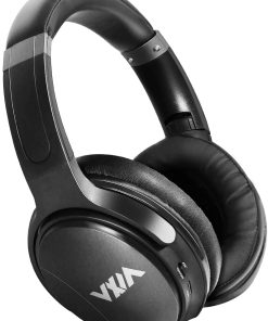 B093DC1Q1H WXM Active Noise Canceling Headphones Bluetooth5.0 Headphones On-Ear with Mic, 40mm Driver Deep HiFi Bass Wireless Wired Headsets 30 Hours Playtime for Travel, Online Class, Work Black