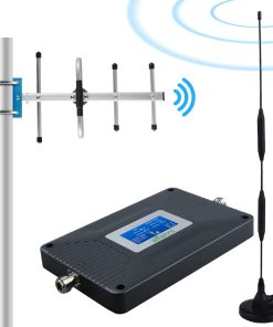 B092D5FNRY Cell Phone Signal Booster, Verizon 4G LTE Signal Booster Verizon Cell Phone Booster, Cell Signal Booster Verizon Cell Booster Verizon Mobile Signal Booster Repeater Amplifier Antennas Kit for Home