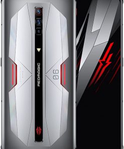 B094J6DMMS Red Magic 6 Pro Dual SIM 165Hz Display 5G Gaming Smartphone Factory Unlocked US Version 16 GB RAM + 256 GB 64MP Camera Android 11 Cell Phone Silver