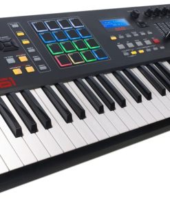 B00IJ7J06Q AKAI Professional MPK261 - USB MIDI Keyboard Controller with 61 Semi Weighted Keys, Assignable MPC Controls, 16 Pads and Q-Links, Plug and Play
