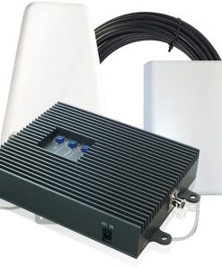 B00K8TBKUM SureCall TriFlex-V Verizon Home and Office Cell Phone Signal Booster Up to 6,000 sq. ft., Yagi and Panel Antennas - Standard Packaging - Black