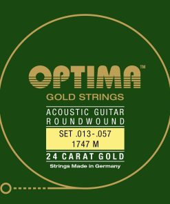 B00JDA5KPI Optima 1747 M Acoustic GOLD Strings, medium