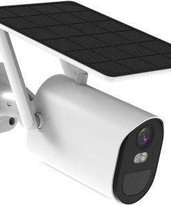 B094FVY91W Solar-Security-Camera-Outdoor-Wireless Battery Powered,1080p Home Wifi Security Camera,Spotlight Color Night Vision,Two-Way Talk,Siren Alarm, Motion Detection with schedulable woorking time-Soliom B10