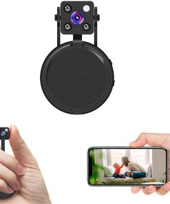 B093JXRY4C HD 1080P Mini Camera ,Mini WiFi Camera with Wireless Live Streaming, Camera WiFi with Motion Detection and Night Vision(with Free APP)