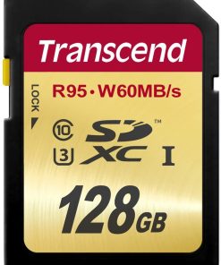 B00J3KA8JG Transcend 128 GB High Speed 10 UHS-3 Flash Memory Card 95/60 MB/s (TS128GSDU3)