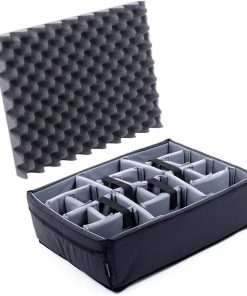 B0917RNWC8 Grey CVPKG Padded Divider Set for Pelican 1520 Case. Divider and lid Foam only.
