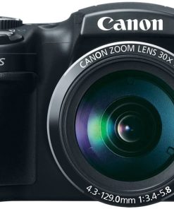 B00908BMVE Canon PowerShot SX500 IS 16.0 MP Digital Camera with 30x Wide-Angle Optical Image Stabilized Zoom and 3.0-Inch LCD (Black) (OLD MODEL)