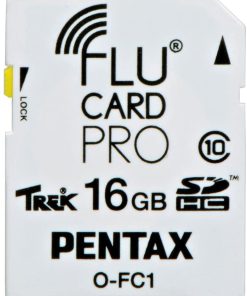 B00GBLD7FC Pentax OFC-1 16GB Flu Card for Pentax K3 DSLR Camera - WiFi SD Card (White)