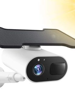 B093WGJFR8 Solar powered security camera,1080P Solar Security Camera Outdoor,Wireless wifi Solar Powered Battery Rechargeable Panel, ,Night Vision, PIR Motion Detection, 2-Way Audio,IP65 Waterproof,Cloud Storage