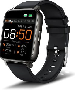 B0925D4167 Smart Watch for Men Women, Fitness Tracker 1.69'' Full Touch Screen Smartwatch with Heart Rate Monitor, Sleep Monitor, Stopwatch, Pedometer, IP68 Waterproof Activity Tracker Compatible for Android IOS