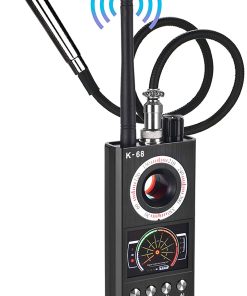 B0936VN218 Anti Spy Detector, Hidden Camera Detector, Signal Detector, Wireless Bug Hidden Camera Detectors for GPS Tracking GSM Listening Device Finder , Camera Detector Eavesdropping Device