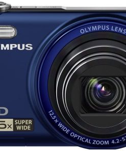 B004L2L6KG Olympus VR-320 14 MP Digital Camera with 12.5x Optical Zoom and 3" LCD (Blue) (Old Model)