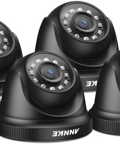 B00MHDPI1O ANNKE 4-Packed HD-TVI 1080P Home Security Surveillance Cameras, 1080P Day Night Vision, IP66 Weatherproof Housing