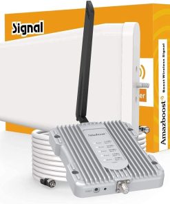 B0948WBJJT Amazboost S1 Cell Phone Signal Booster-Verizon, AT&T, Sprint, T-Mobile 2G,3G, 4G and LTE(All US Carriers-band12, 13,17,5,25,2,4),Cell Phone Repeater with Antenna for Home Covers Up to 2500 Sq Ft