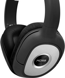 B00MCVOTFC Koss SP540 Full Size Dynamic Headphones, Black with Silver Accents
