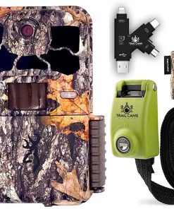 B0934ZXTYP Browning Spec Ops Elite HP4 Trail Camera with Card Reader, Steel Reinforced Strap, and Spudz Microfiber Cloth Screen Cleaner
