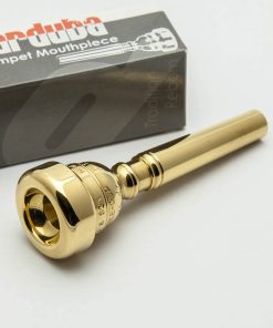 B00YQ73NBG Parduba 24K Gold Double Cup Trumpet Mouthpiece, 4.5 Harry James