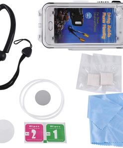 B08ZND8WW6 KUIDAMOS 131ft Water Resistance Underwater Housing,for Underwater Activity,for Diving