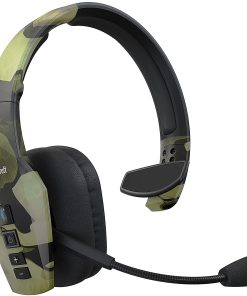 B093H5M6WG BlueParrott B550-XT (Favlos) 204321 Voice-Controlled Noise Canceling Bluetooth Headset, (Renewed)