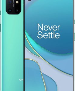 B091KMCXPN OnePlus 8T+ 5G 12GB(RAM)+256GB 120Hz Display (T-Mobile / Sprint Unlocked) KB2007 Single SIM Smartphone - Aquamarine Green (Renewed)