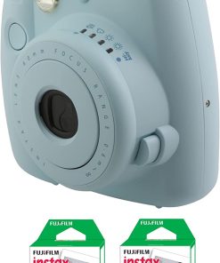 B00C1916DS Fujifilm FU64-MINI8BLK40 INSTAX MINI 8 Camera and Film Kit with 40 Exposures (Blue)