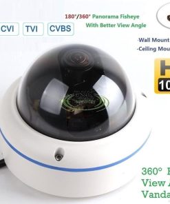 B00NMWPC92 180/360? Panorama View Angle 700TVL 1/3" Super HAD II CCD Double Scan Indoor/Outdoor Dome Security Camera, Advanced DSP to Offer High Image Quality